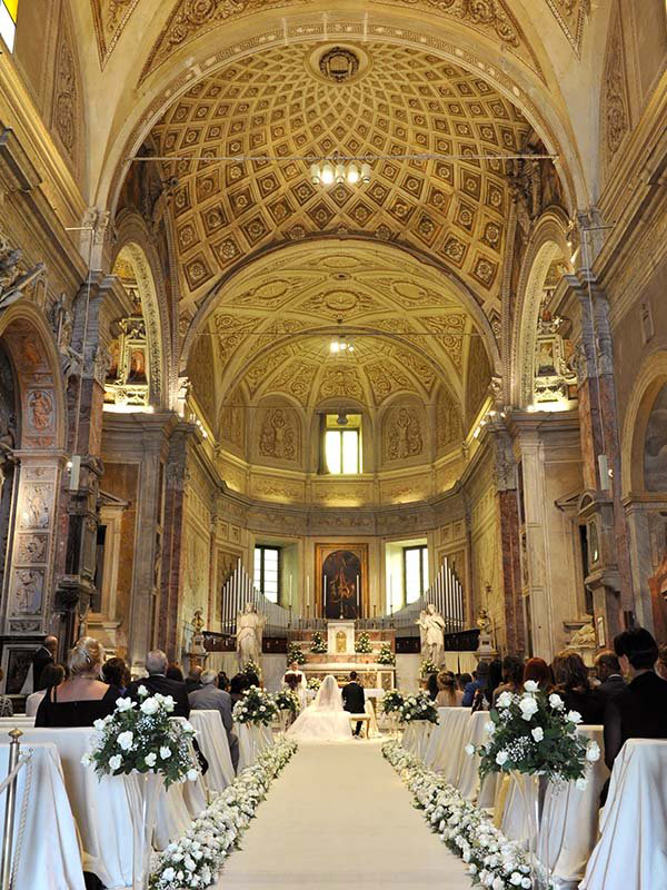 Churches for marriages in Rome San Pietro in Montorio